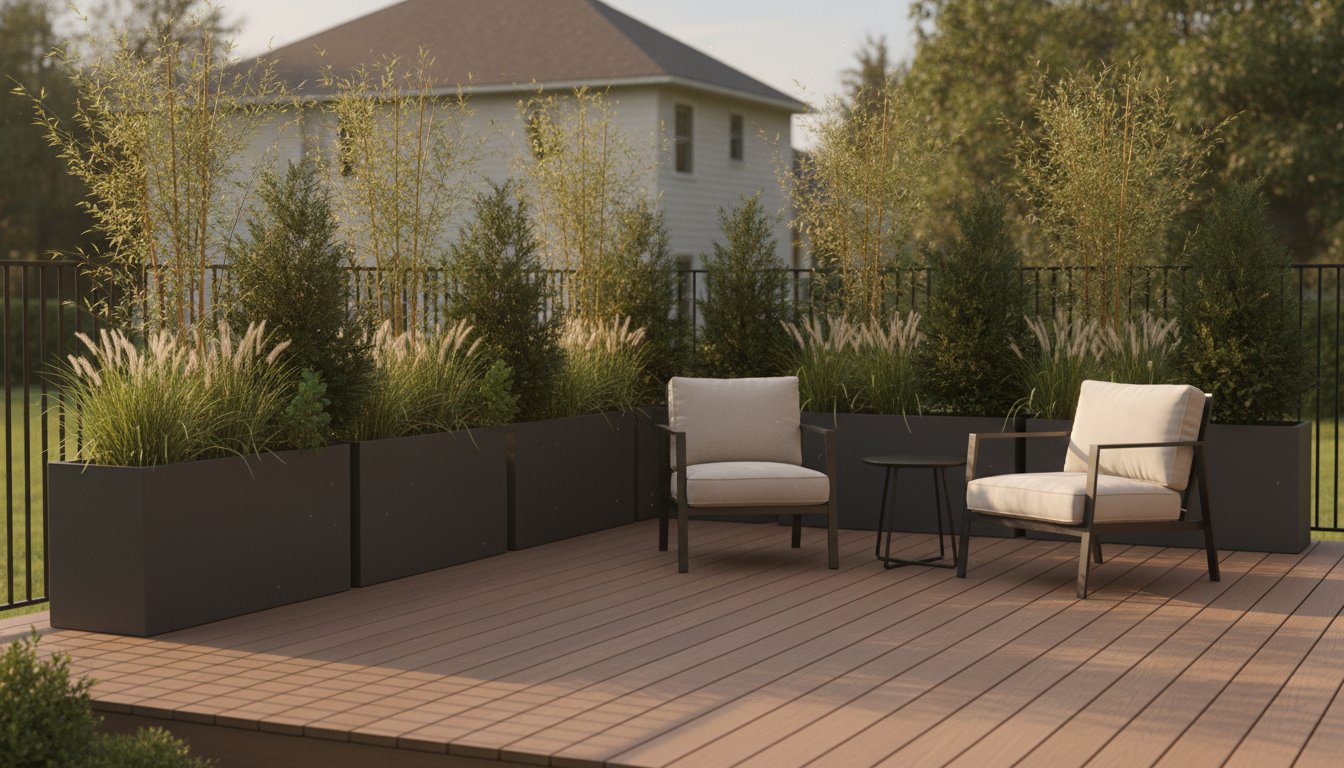 Privacy Planters: Guide to a Secluded Outdoor Retreat