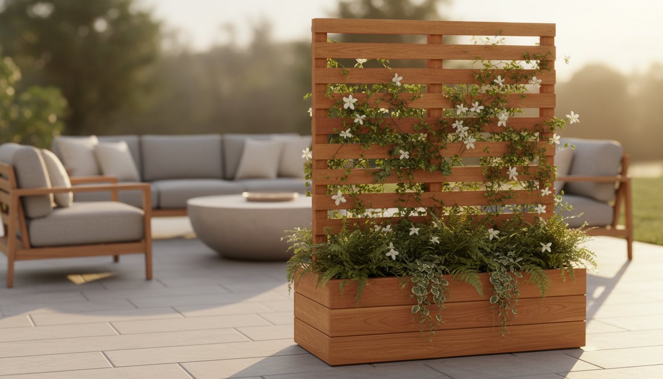 Wooden Planter Box with Trellis: The Ultimate Guide to Style and Function