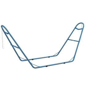 Mobile Hammock Base, Durable Metal Build, Climate Hardy, Supports up to 550 lbs, Sky Blue|