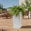 30 in Tall Large Flower Pots Planter with Self-Watering Drainage Holes&Inner Trays Indoor Outdoor Plant Pot with Drain Holes, Water Level Monitor