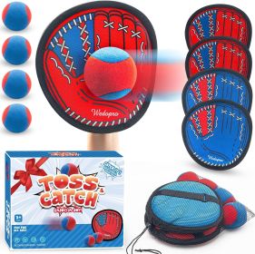 Toss and Catch Ball Game, Kids Toddler Baseball Glove & Catch Ball Toys, Kids Outdoor Games for Family, Toys for Beach Yard Outside