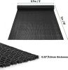Commercial Drainage Mat Non Slip Drainage Floor Matting 3'x10' Heavy Duty Swimming Pool Mat for Restaurant Kitchen Bathroom Bar Garden Outdoor Wet Are