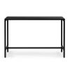 [Replace 15354251]55" Outdoor Bar Table with Adjustable Feet, Rectangle Narrow Counter Height Table