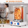 Shawarma Grill Machine, 13 lbs Capacity, Chicken Shawarma Cooker Machine with 2 Burners, Gas Vertical Broiler Gyro Rotisserie Oven Doner Kebab Machine
