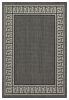 Sunshine GC_HAR2002 Anthracite 7 ft. 10 in. x 10 ft. 3 in. Indoor/Outdoor Area Rug