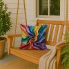 Gay Pride Throw Pillow Machine Washable, Indoor Outdoor Decorative Pillow for Couch, Bed or Patio, 18Hx18W