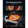 Outdoor Pizza Oven, 16 in Propane Gas Pizza Maker, Portable Pizza-Cooker with Electric Rotation, Thickened Pizza-Stone, Carry Bag, Propane Pizza-Oven