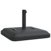 Umbrella Base Black PE (Polyethylene) and concrete 59.5 lb