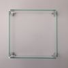 Glass Wind Guard Square Glass Windshield For Square Fire Table