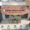 Outdoor Umbrella, Sunshade Umbrella, Terrace Umbrella, Tan