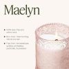 Santal Rose Scented Candle  Saffron, Rose & Leather |  Natural Soy Wax | 40 Hours