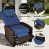 Outdoor lounge chair, outdoor chair, courtyard chair, living room chair
