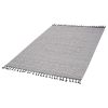 LOOM & LUXE Collection 8X10 White/Ivory /Medallion Indoor/Outdoor Area Rug