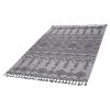 LOOM & LUXE Collection 8X10 White/Gray /Traditional Indoor/Outdoor Area Rug