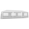 10'x30' Outdoor Party Tent with 8 Removable Sidewalls, Waterproof Canopy Patio Wedding Gazebo, White (self-pickup ONLY)