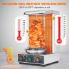 Shawarma Grill Machine, 13lbs Capacity, Chicken Shawarma Cooker Machine with 2 Burners