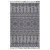 LOOM & LUXE Collection 8X10 White/Gray /Traditional Indoor/Outdoor Area Rug