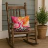 Rooted in Lesbian Pride Throw Pillow Machine Washable, Indoor Outdoor Decorative Pillow for Couch, Bed or Patio, 18Hx18W