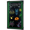 LED Message Writing Board, 16"x12" Illuminated Erasable Lighted Chalkboard, Neon Effect Menu Sign Board