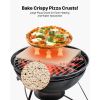 Pizza Stone, 15 x 12 in Rectangular Cordierite Pizza Stone, Extra Large Baking-Stone with Scraper, 0.6 in Thick Heat-Resistant Cordierite, for Kitchen