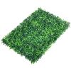 Artificial Boxwood Panel UV 24pcs Boxwood Hedge Wall Panels Artificial Grass Backdrop Wall 24" X 16" 4 cm Green Grass Wall