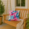Trans and Proud Pride Throw Pillow Machine Washable, Indoor Outdoor Decorative Pillow for Couch, Bed or Patio, 18Hx18W