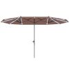 Outdoor Umbrella, Sunshade Umbrella, Terrace Umbrella, Tan
