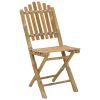 Garden Chair 4 pcs Natural Bamboo
