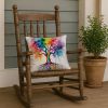 Rooted in Gay Pride Throw Pillow Machine Washable, Indoor Outdoor Decorative Pillow for Couch, Bed or Patio, 18Hx18W