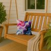 Genderfluid Pride Throw Pillow Machine Washable, Indoor Outdoor Decorative Pillow for Couch, Bed or Patio, 14Hx14W