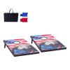 Cornhole Set, 3x2 ft Corn Hole Game Boards, MDF Wood Portable Toss Board, Indoor and Outdoor Cornhole Play for Adults, Include 8 Bean Bags and Carryin