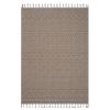 4X6 Mocha /Geometric Indoor/Outdoor Area Rug