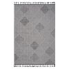 8X10 White/Grey /Trellis Indoor/Outdoor Area Rug