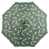 9' Monstera Palm Crank Lift and 3 Position Tilt Patio Umbrella
