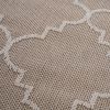 4X6 Ivory /Trellis Indoor/Outdoor Area Rug