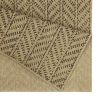Earth GC_NTL1012 Jute/Black 7 ft. 10 in. x 10 ft. 3 in. Indoor/Outdoor Area Rug
