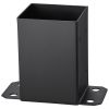 4x4 Post Base 2 Pcs, Inner Size 3.6"x3.6" Post Base Brackets