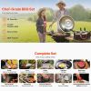 Flat Top Grill Accessory Tool for Outdoor BBQ Teppanyaki