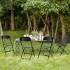 Folding Chair, Indoor Outdoor Portable, Stackable for Events, Offices, Weddings, Picnics and Restaurants
