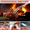 BBQ Accessories Grill Tools Set - 22PCS Stainless Steel Barbecue Grill Accessories for Outdoor Grill with Black Aluminum Case - Christmas Grilling Gif