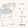 Folding Chair, Indoor Outdoor Portable, Stackable for Events, Offices, Weddings, Picnics and Restaurants