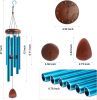 Large Aluminium Wind Chimes 37 Inches to Create a Zen Atmosphere Suitable for Outdoor, Garden
