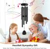 Large Aluminium Wind Chimes 37 Inches to Create a Zen Atmosphere Suitable for Outdoor, Garden