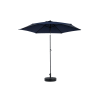 9FT Outdoor Patio Umbrella,Outdoor Table Umbrella with 6 Sturdy Ribs, Push Button Tilt and Crank,Yard Umbrella, Market Umbrella for Deck, Backyard, Po