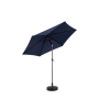 9FT Outdoor Patio Umbrella,Outdoor Table Umbrella with 6 Sturdy Ribs, Push Button Tilt and Crank,Yard Umbrella, Market Umbrella for Deck, Backyard, Po