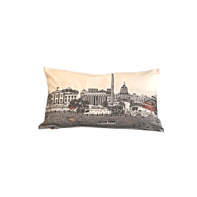 Washington DC Outdoor Pillow (Color: Day, size: Prince 24x14 Inches)