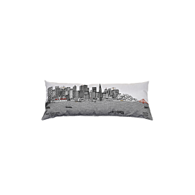 San Francisco Outdoor Pillow (Color: Day, size: Queen)