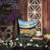 Nevada Sagebrush in Watercolor Throw Pillow Machine Washable, Indoor Outdoor Decorative Pillow for Couch, Bed or Patio, 18Hx18W