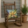 New Mexico Yucca Flower in Watercolor Throw Pillow Machine Washable, Indoor Outdoor Decorative Pillow for Couch, Bed or Patio, 18Hx18W