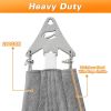 Super Ring 20'x20'x20' Beige Triangle Sun Shade Sail, Commercial Grade UPF50 Canopy, 280 GSM Heavy Duty Fabric, 98% UV Blockage, Reinforced Corners &